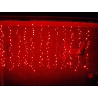 Red LED Waterfall Light 2.4m x 1.5m Drop