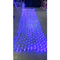 6m x 1.5m Blue LED Coloured Net Light  - 700 bulbs 