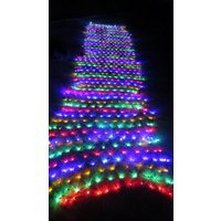 6m x 1.5m Multi Coloured LED Net - 6 colours