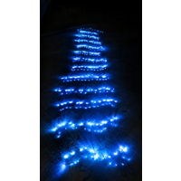 Blue LED Waterfall Effect Net Light 3m x 1.5m
