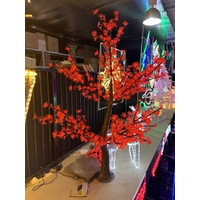 1.8m Tall Red LED Cherry Tree