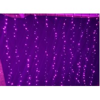 Pink Curtain Light 3M x 2M
