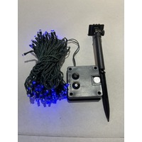 10m Blue Solar String Light