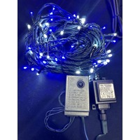 10m Blue and White LED String