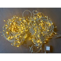 50m Yellow LED Strings 