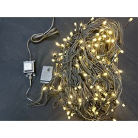 30m Waterproof Warm White LED String 
