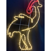 LED Christmas Emu Rope Light Motif