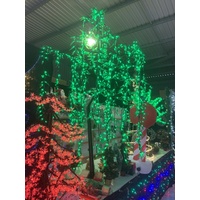 2.7m Green LED Willow Tree 