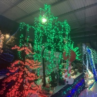 2.7m Green LED Willow Tree - taking orders for 2022