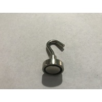 16mm Magnetic Hook - Nickel