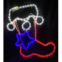 LED Christmas Stocking Rope Light Motif