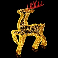LED 3D Reindeer 175cm high