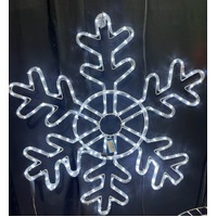 Snowflake LED Rope Light Motif