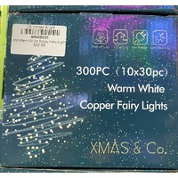 300 Warm White Spray Fairy Lights