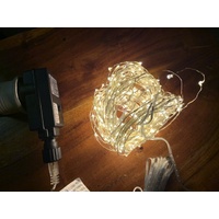 25M Warm White Copper Fairy String Lights