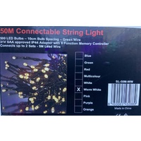 50 Warm White Strings