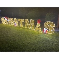 Titanic CHRISTMAS with individual letters