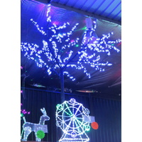 2.5M Tall White LED Cherry Blossom Tree