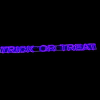 TRICK OR TREAT Halloween Rope Light Motif