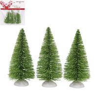 3 Piece Mini Pine Trees - 9cm