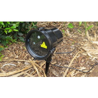 Outdoor Green Moving Firefly Garden Laser Light