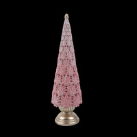 35cm Pink Resin Tree