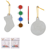 2pk Christmas Paint Your Own Character