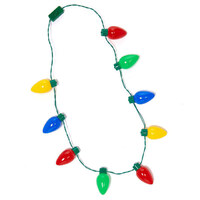 LED Battery Necklace - 9 bulbs