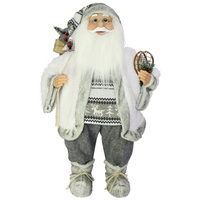 Vintage North Pole Santa 80cm
