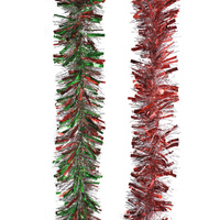 Tinsel - 2m mixed cuts Christmas - 2 assorted