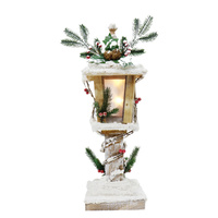 50cm Light Up Lamp Snowy Effect