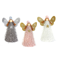 Table Deco Thread Skirt 23cm - 3 assorted
