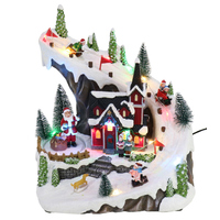 USB LED Musical Skiing Scene