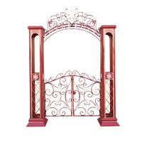 Large Christmas Wonderland Arch with Gate - AVAIL late Oct 22