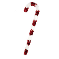 Giant Tinsel Candy Cane - 120cm  Light