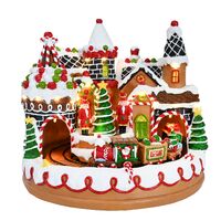 LED Music Gingerbread Village - AVAIL OCT 2024