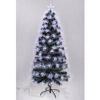 150cm LED Fibre Optic Tree Snow Spray
