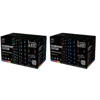 Smart LED Flex Wire Rainbow Curtain Christmas Light