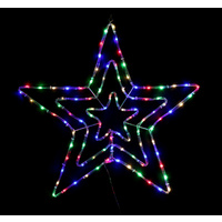 LED Tubelight 3D Star Flash Multi