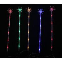 Solar Starburst Path Lights 5 Pack Multi