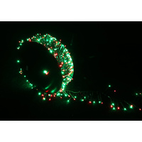 20.8m Red and Green Cluster String