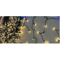 7.6m Warm White Connectable Icicle Lights