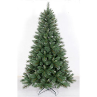 7 Foot Hard Needle Mixed Frosted Christmas Tree