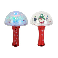 Light Up Snow Globe Wand