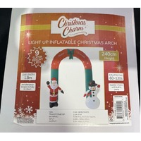 LED Inflatable Christmas Arch