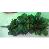 Holly and Berry Hanging Bush