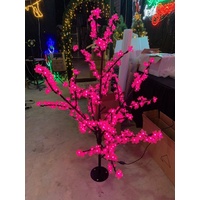 1.6m Red LED Christmas Tree