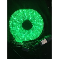 10M Green LED Rope Light with Controller 