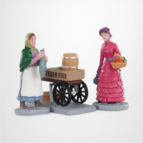 Fresh Fish For Sale, Set of 3