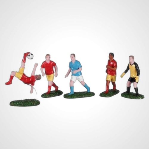 Lemax Playing Soccer, Set of 5 